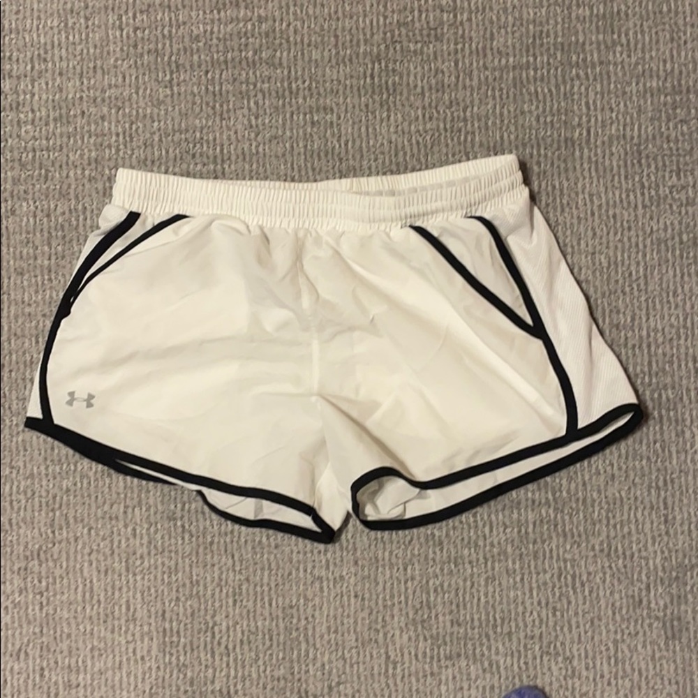 White athletic shorts